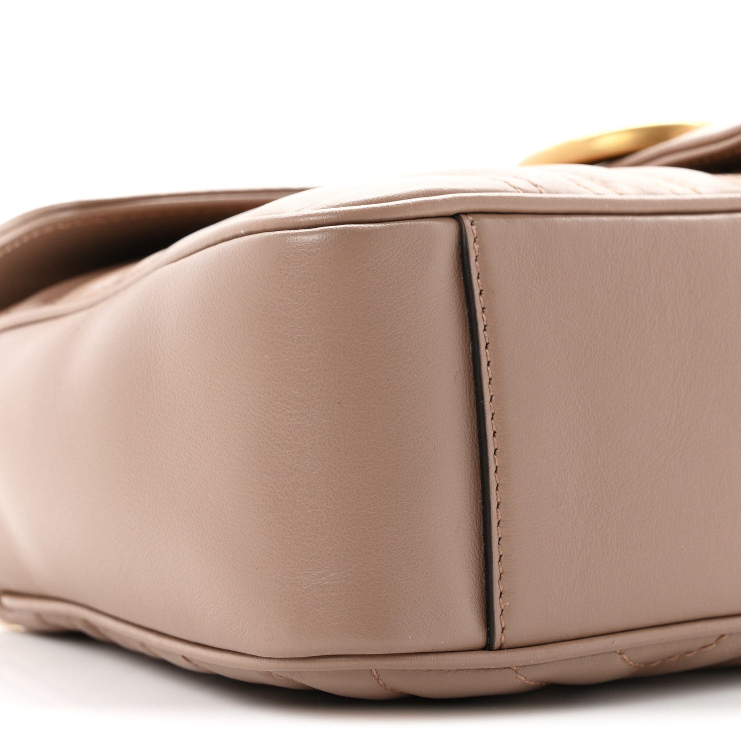 Calfskin Matelasse Small GG Marmont Shoulder Bag Porcelain Rose