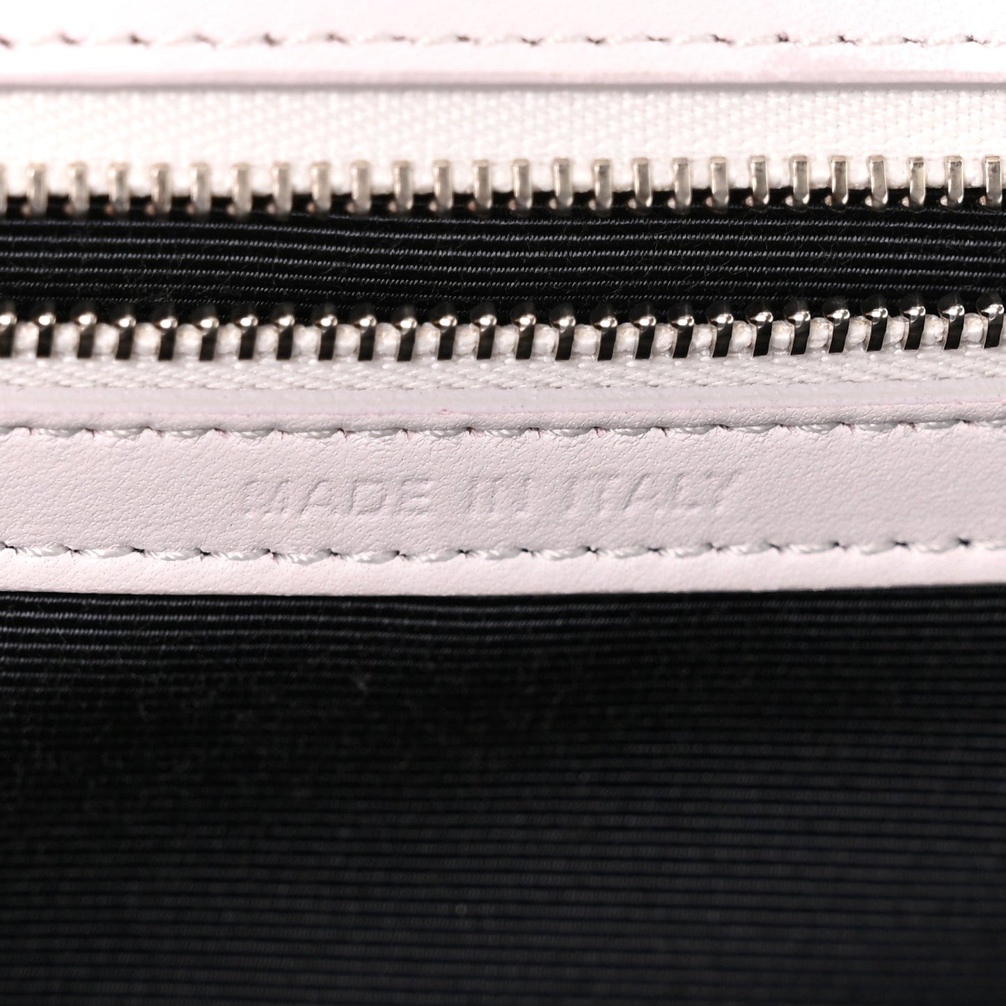 Calfskin Medium Diorama Flap Bag Off White