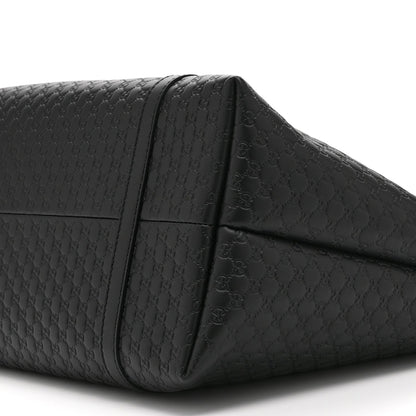 Microguccissima Medium Joy Tote Black