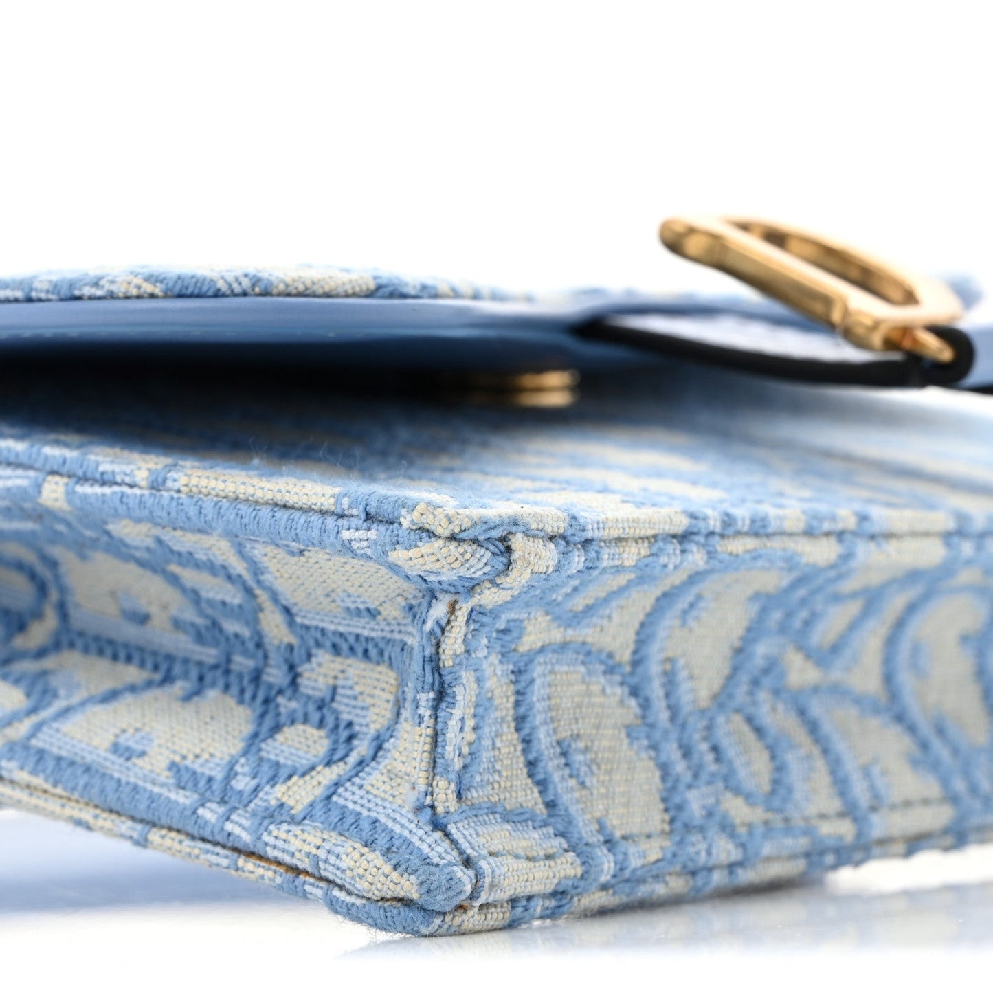 Oblique Saddle Belt Bag Cornflower Blue