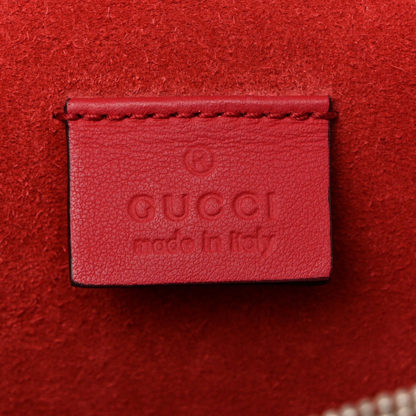 GG Supreme Monogram Small Dionysus Shoulder Bag Red