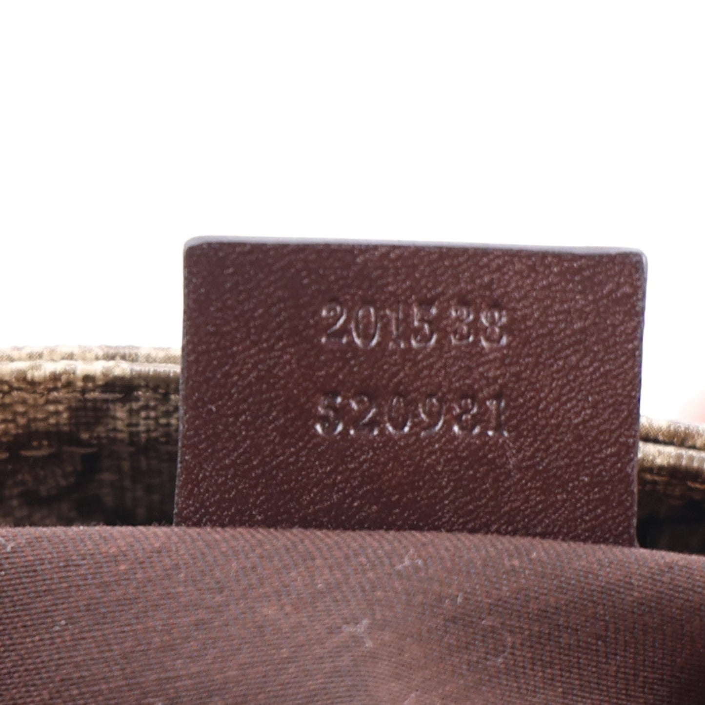 GG Supreme Monogram Small Flat Messenger Bag Dark Brown