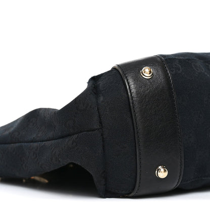 Guccissima Medium Pelham Shoulder Bag Black
