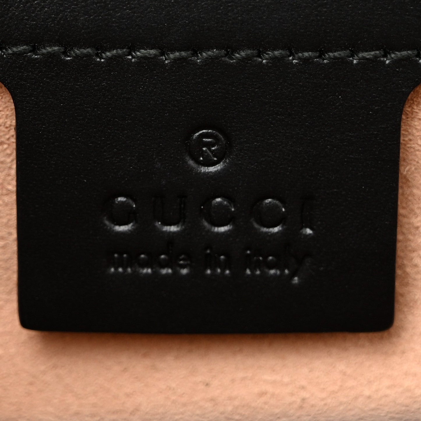 Guccissima Medium Padlock Shoulder Bag Black