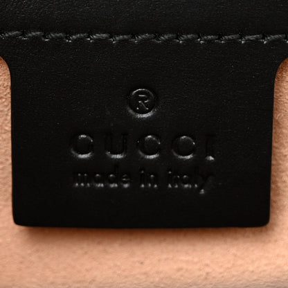 Guccissima Medium Padlock Shoulder Bag Black