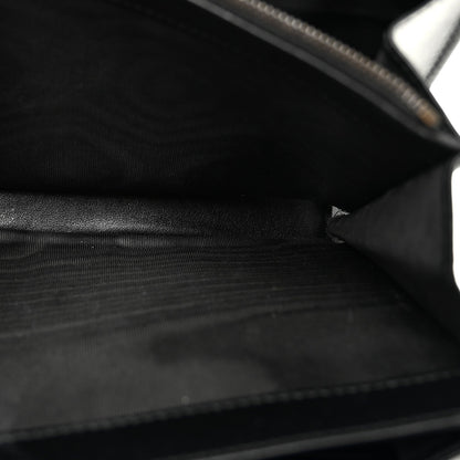 Calfskin Matelasse GG Marmont Chain Wallet Black
