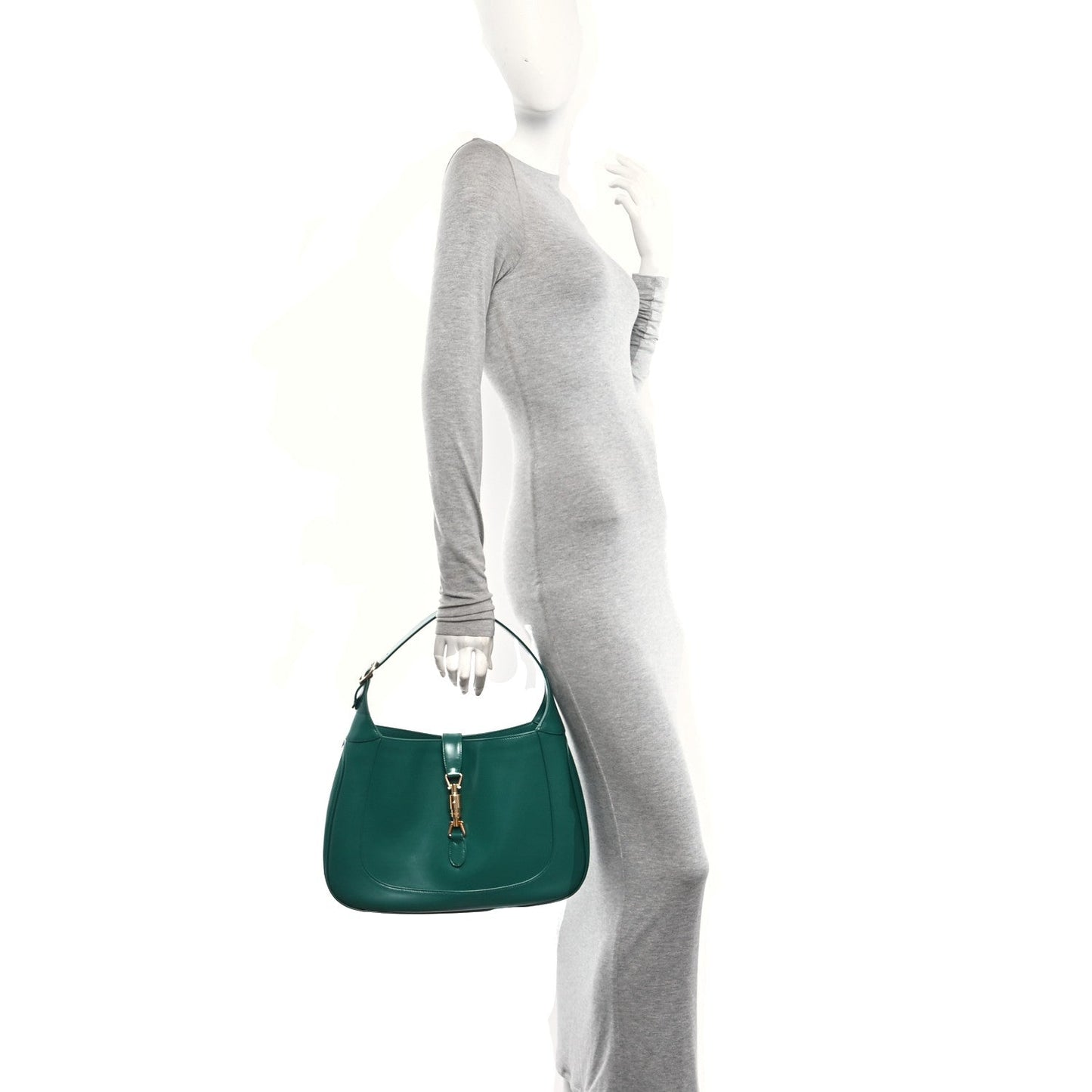 Boarded Dyana Lux Calfskin Medium Jackie 1961 Hobo Hobo Emerald