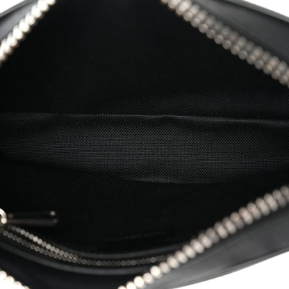 Soft GG Supreme Monogram Web Belt Bag Black Grey