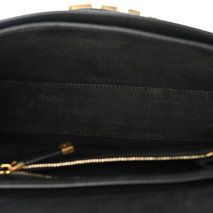 Smooth Calfskin Dio(r)evolution Flap Bag Black