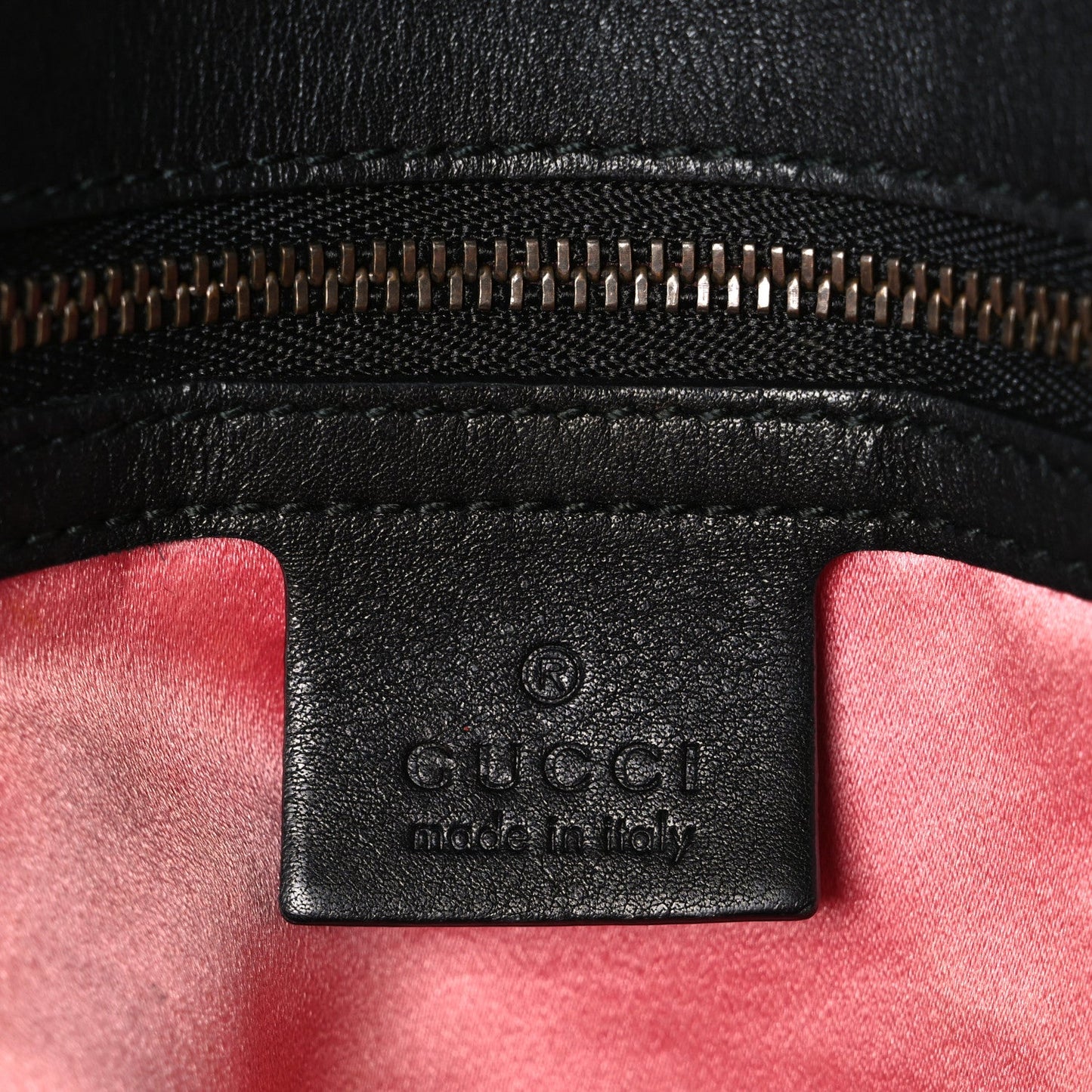 Velvet Matelasse Medium GG Marmont Shoulder Bag Black