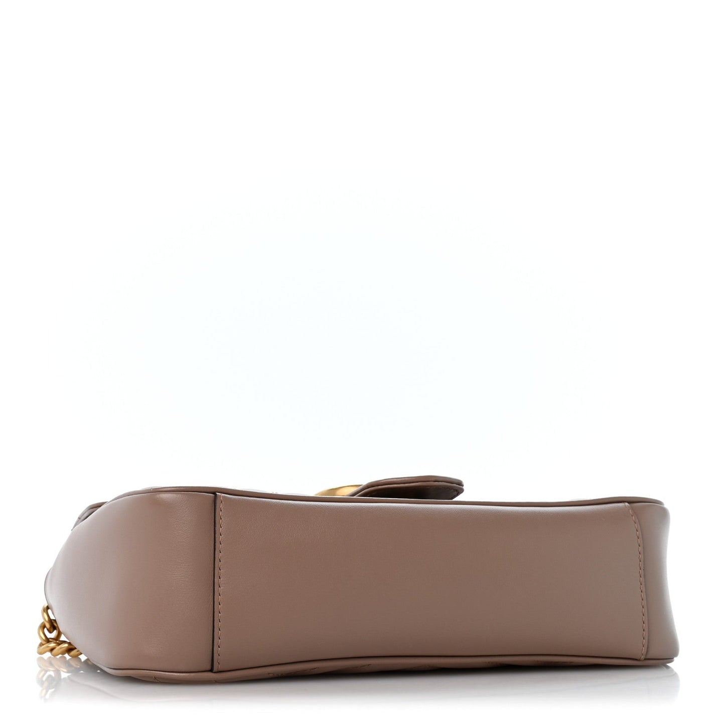Calfskin Matelasse Small GG Marmont Shoulder Bag Porcelain Rose