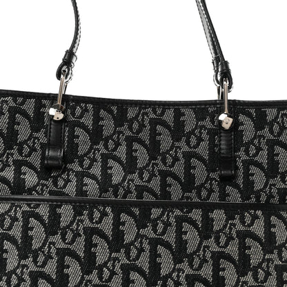 Monogram Tote Blue