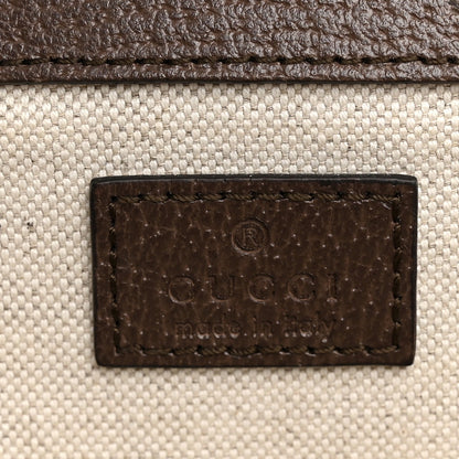 Monogram Jumbo GG Textured Dollar Calfskin Small Dionysus Shoulder Bag Camel Ebony New Acero