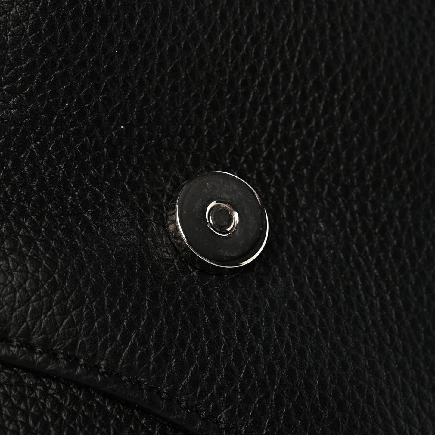 Grained Calfskin Kim Jones Saddle Bag Black