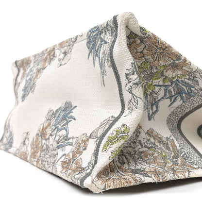 Canvas Embroidered Large Rêve d'Infini Book Tote Multicolor