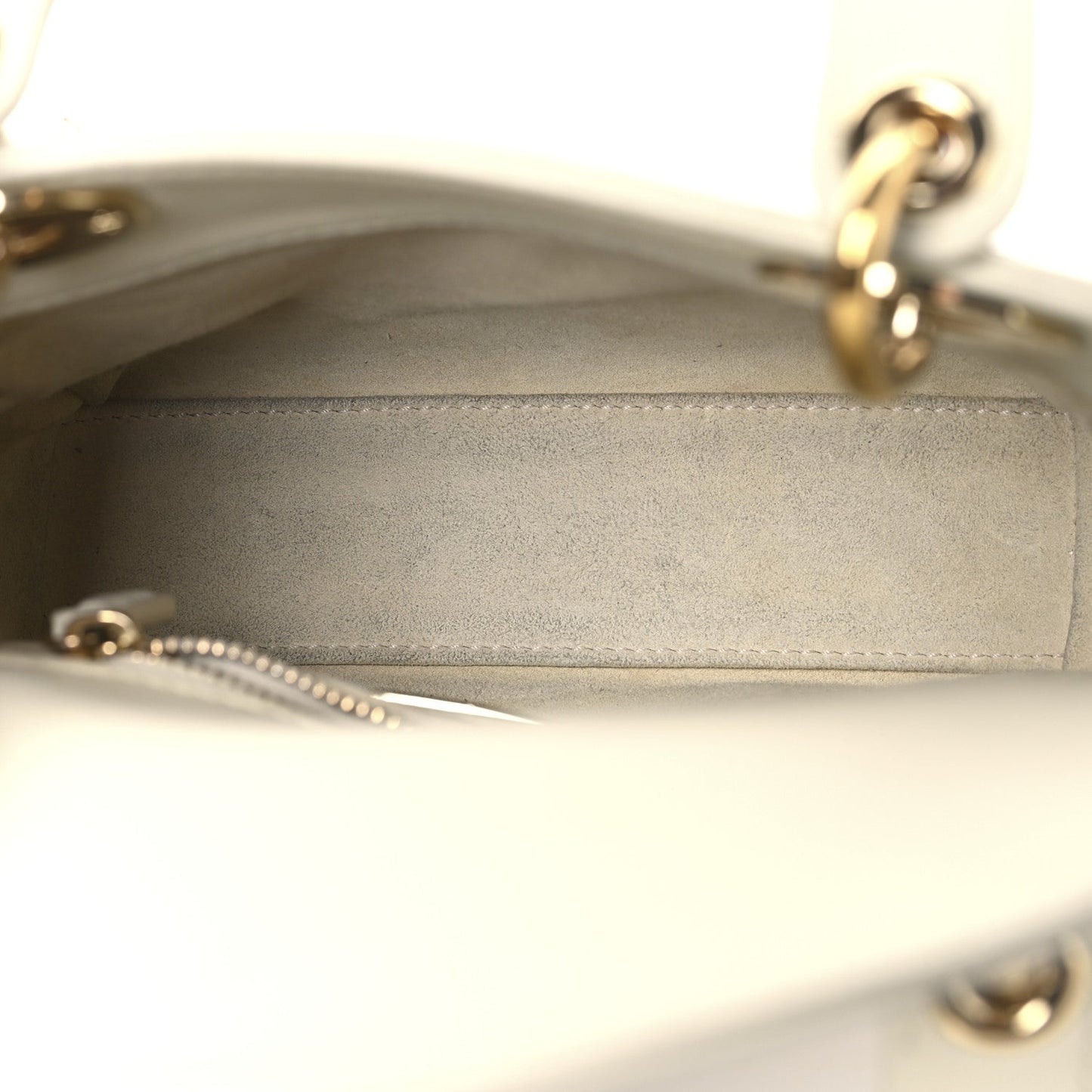 Calfskin Niki De Saint Phalle Dioramour Mini Supple Lady Dior White Multicolor