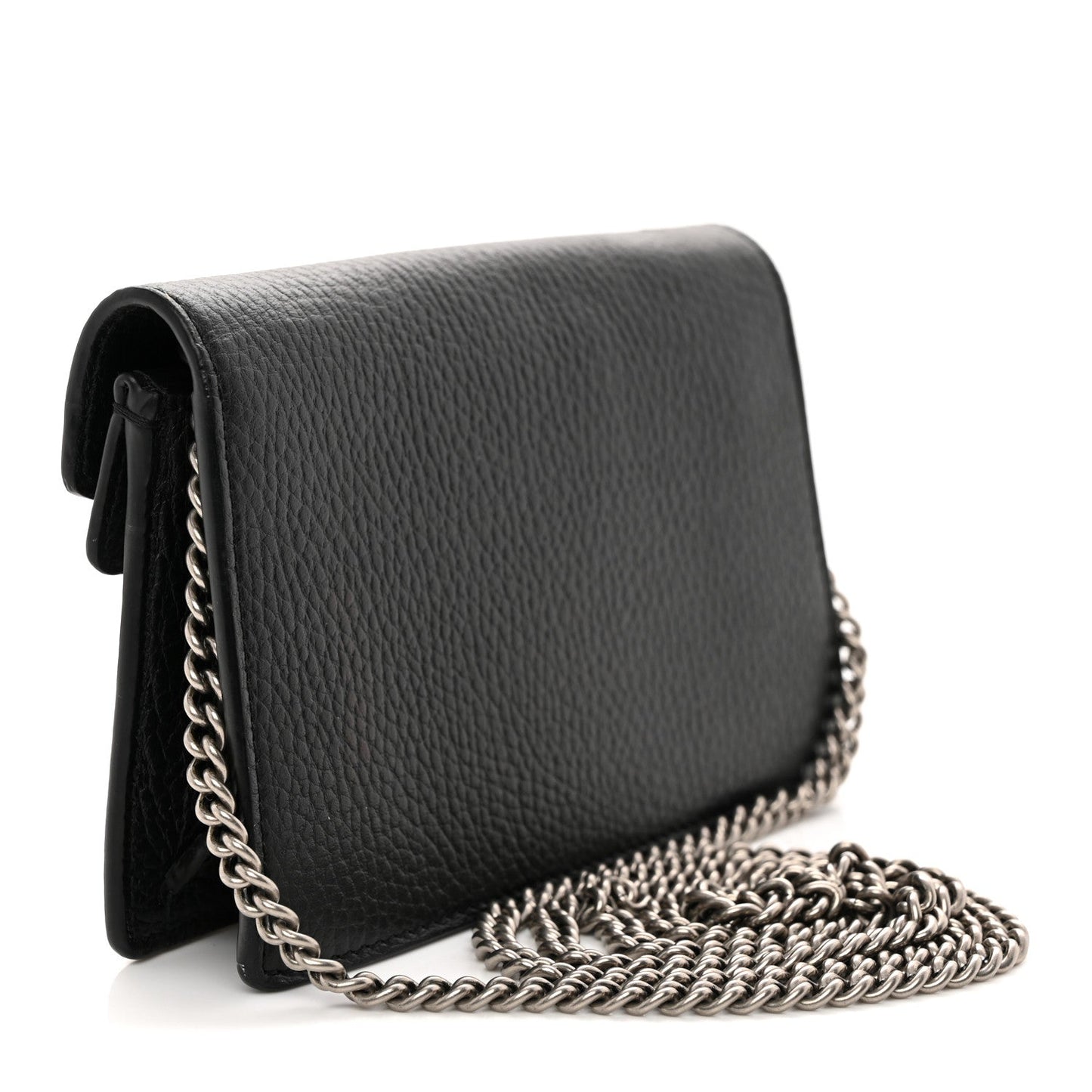Calfskin Super Mini Dionysus Shoulder Bag Black