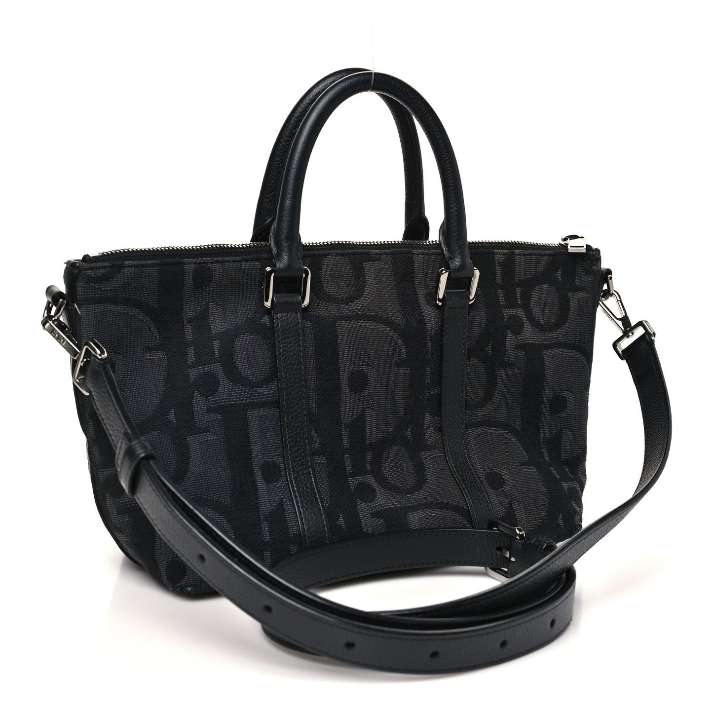 Maxi Oblique Jacquard Weekender 25 Black