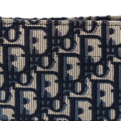 Oblique Medium Book Tote Blue Multicolor