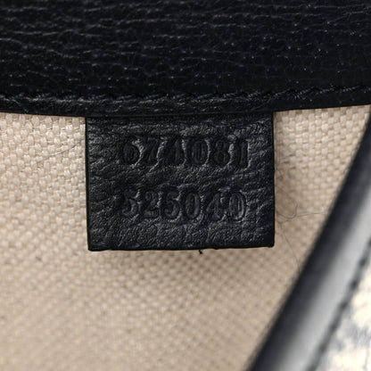 GG Supreme Monogram Web Small Ophidia Belt Bag 90 36 Beige Navy