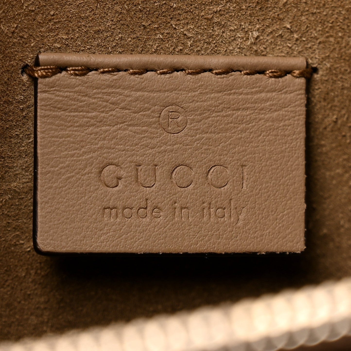 GG Supreme Monogram Small Dionysus Shoulder Bag Taupe