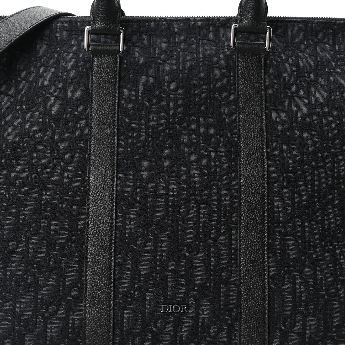 Maxi Oblique Jacquard Weekender 40 Black