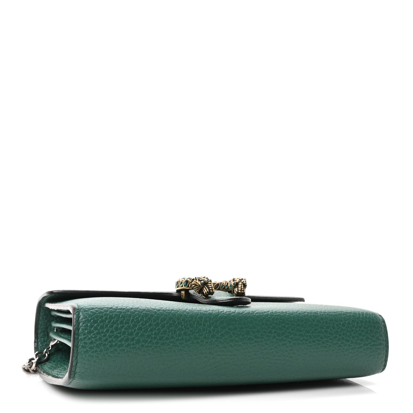 Calfskin Mini Dionysus Chain Wallet Emerald