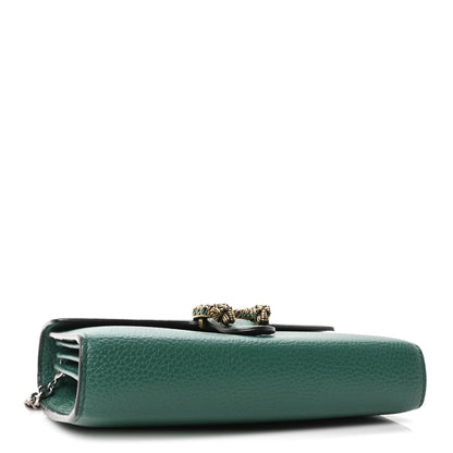 Calfskin Mini Dionysus Chain Wallet Emerald