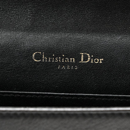 Lambskin Cannage Lady Dior Pouch Black