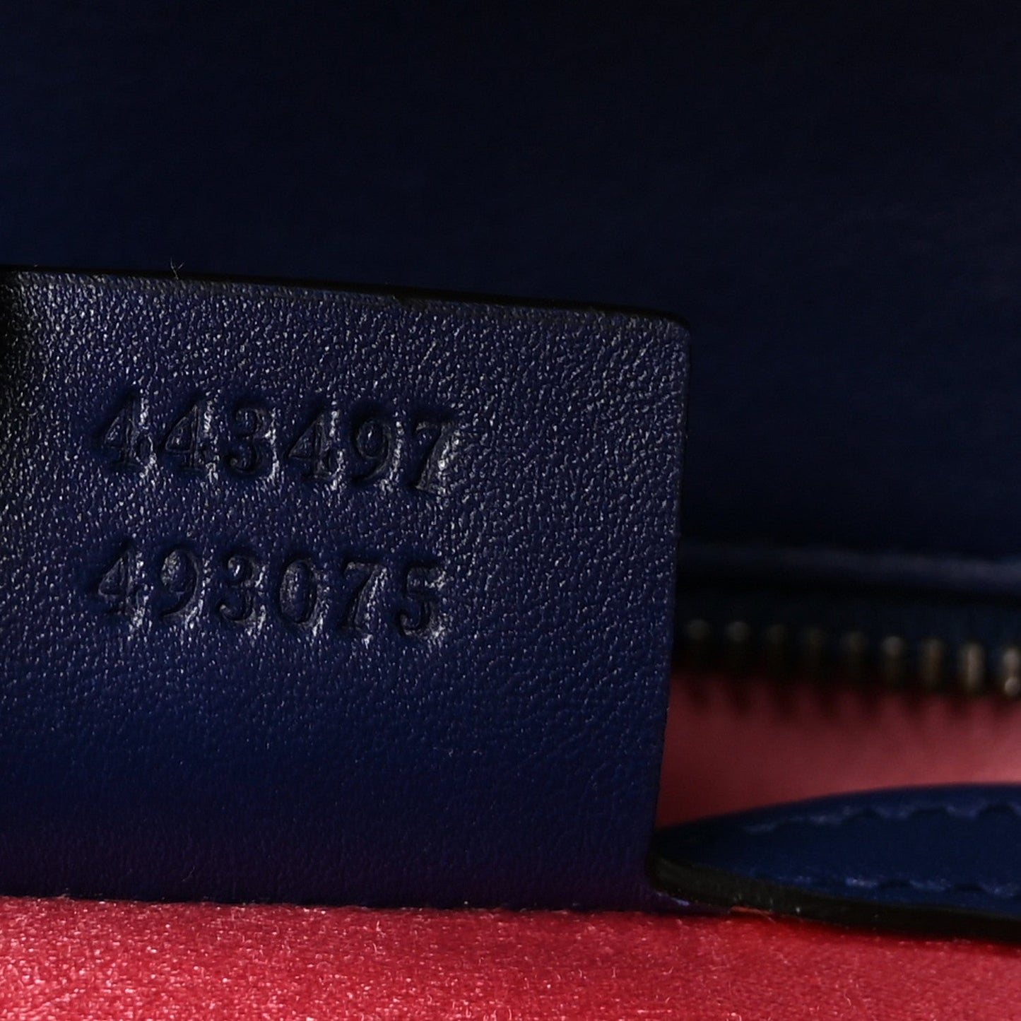 Velvet Matelasse Small GG Marmont Shoulder Bag Cobalt Blue