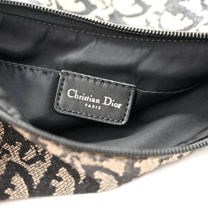 Monogram Shoulder Bag Pochette Black