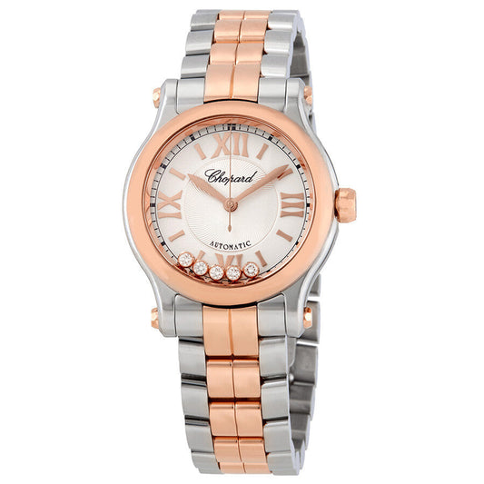 Chopard Ladies 278573-6002  Happy Sport Rose Watch