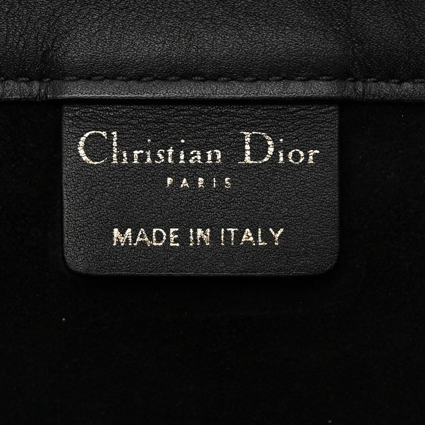 Calfskin Embossed Medium Book Tote Black