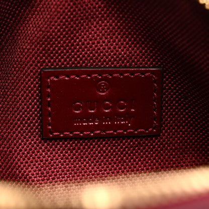 GG Shadow Monogram Ophidia Crossbody Bag Rosso Ancora Red