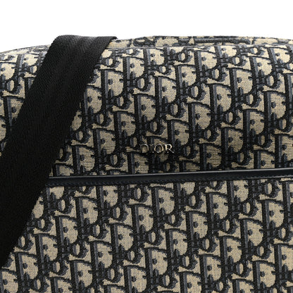 Oblique Baby Changing Bag Beige Black