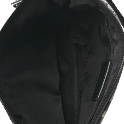 Monogram Shoulder Bag Pochette Black