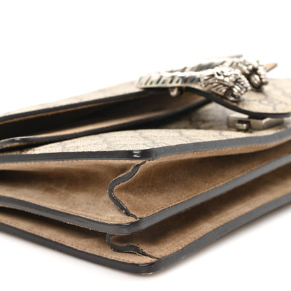 GG Supreme Monogram Small Dionysus Shoulder Bag Taupe