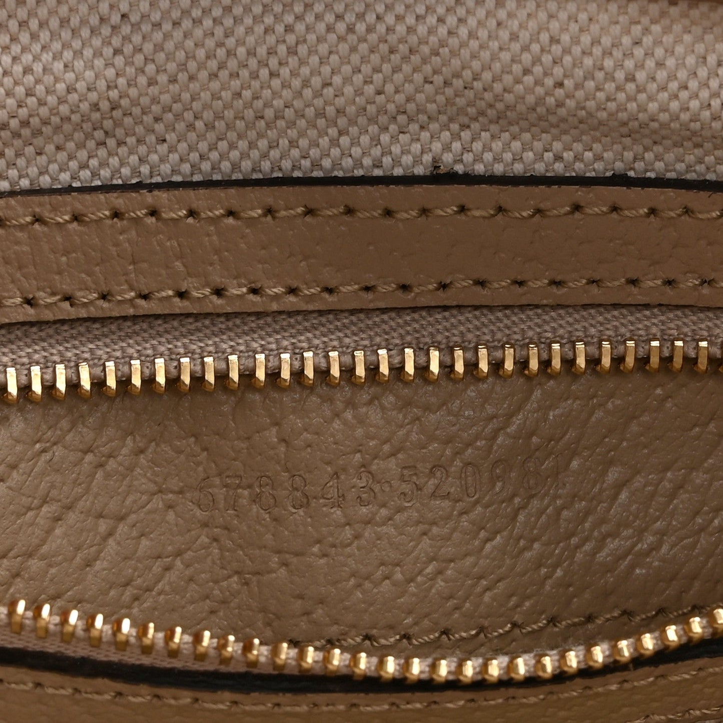 GG Supreme Monogram Textured Dollar Calfskin Web Small Jackie 1961 Hobo Beige Mystic White Oatmeal
