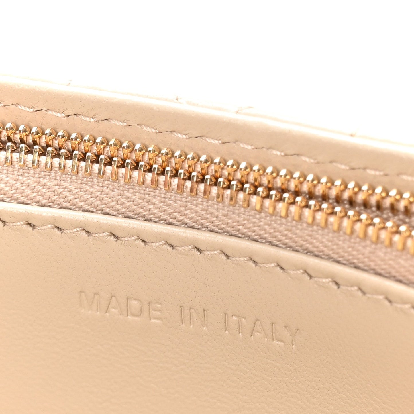 Lambskin Cannage Chain My Dior Daily Chain Pouch Powder Beige