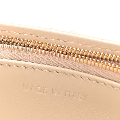Lambskin Cannage Chain My Dior Daily Chain Pouch Powder Beige