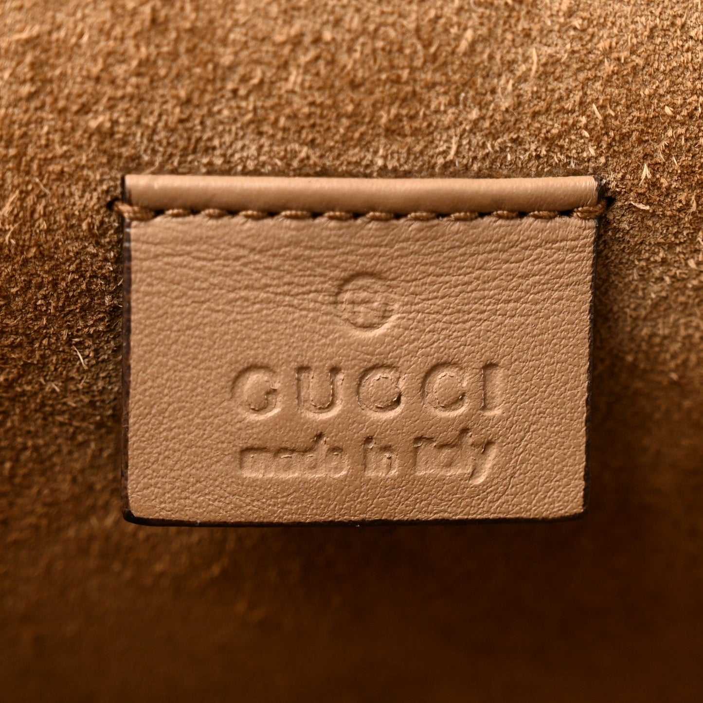 GG Supreme Monogram Small Dionysus Shoulder Bag Taupe