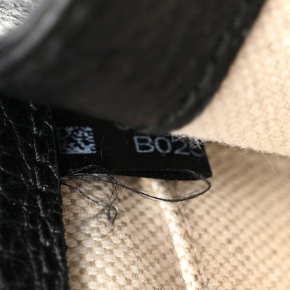 Dollar Calfskin Crystal Web Mini Dionysus Bamboo Top Handle Bag Black Black Diamond