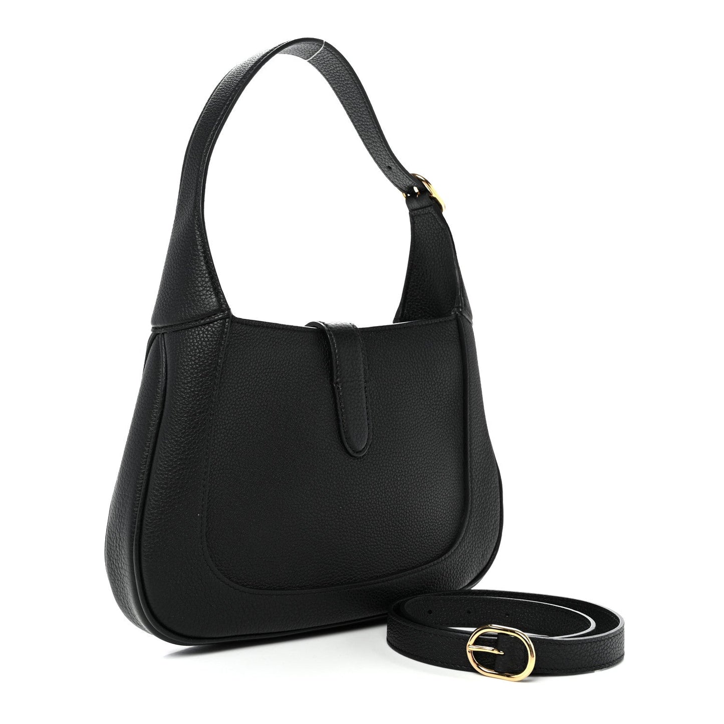 Grand Prix Calfskin Small Jackie 1961 Hobo Black
