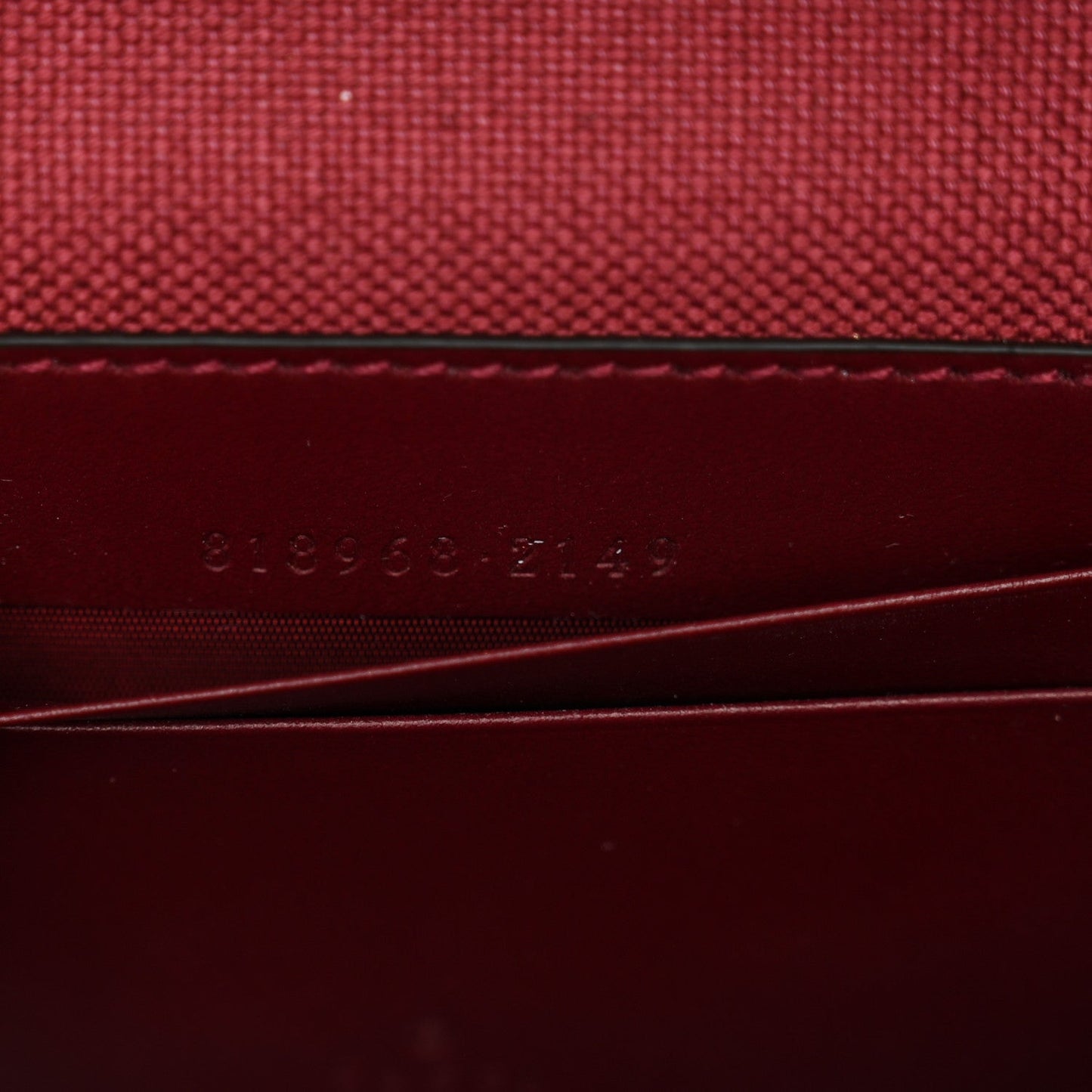 GG Supreme Monogram Canvas Lunar New Year Shoulder Bag  Red Pink Multicolor