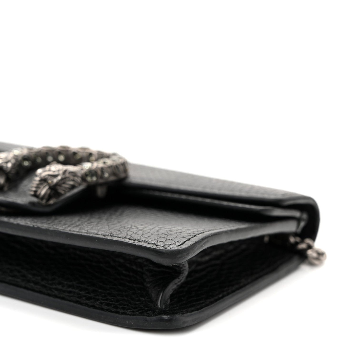 Calfskin Super Mini Dionysus Shoulder Bag Black