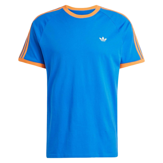 Adidas Original Q2 MONOGRAM CAL 3-STRIPES TEE Men’s -BLUE ORANGE