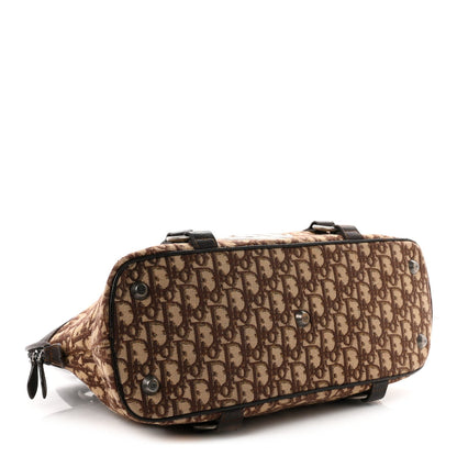 Monogram Traveler Satchel Brown