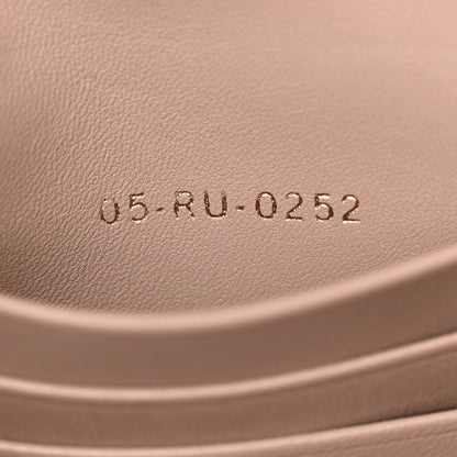 Linen Macrocannage Mini Caro Bag Rose