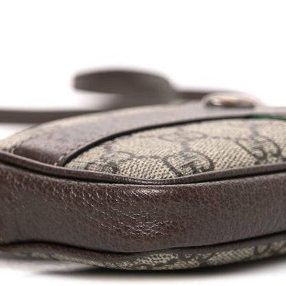 GG Supreme Monogram Web Mini Ophidia GG Bag Brown