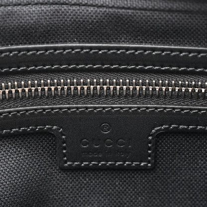 Soft GG Supreme Monogram Web Belt Bag Black Grey